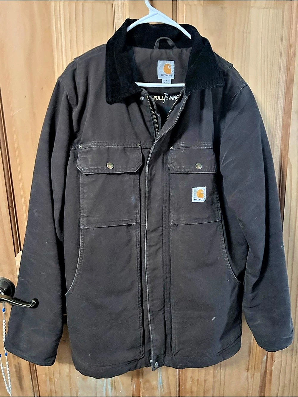 Carhartt Full Swing Armstrong Active Jacket Black Size Small